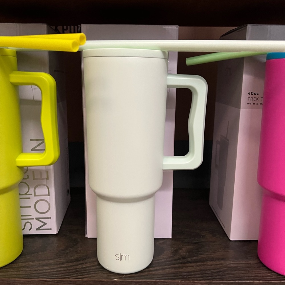 Simple Modern 40oz Tumbler Retro Mint BNIB comes with 2 straws